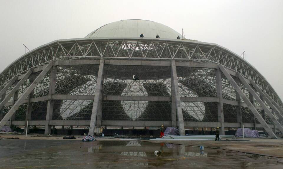 阆中温泉馆网架工程